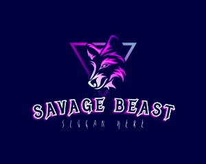 Wild Beast Wolf logo design