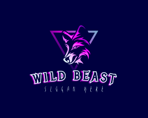 Wild Beast Wolf logo design