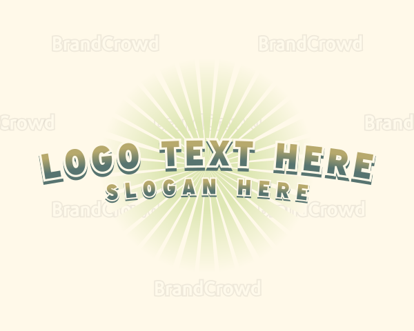 Hipster Business Brand Logo