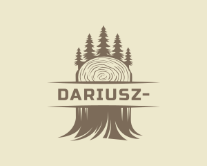 Forest - Forest Tree Lumberjack logo design