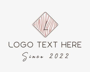 Letter - Cosmetic Diamond Salon logo design