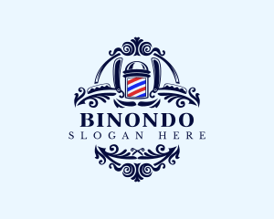 Grooming Barber Razor Logo