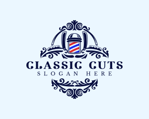 Grooming Barber Razor logo design