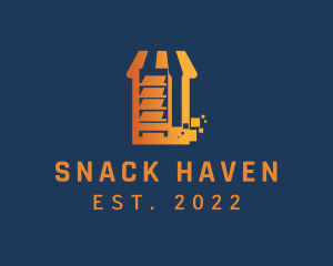 Vending Machine Booth logo design