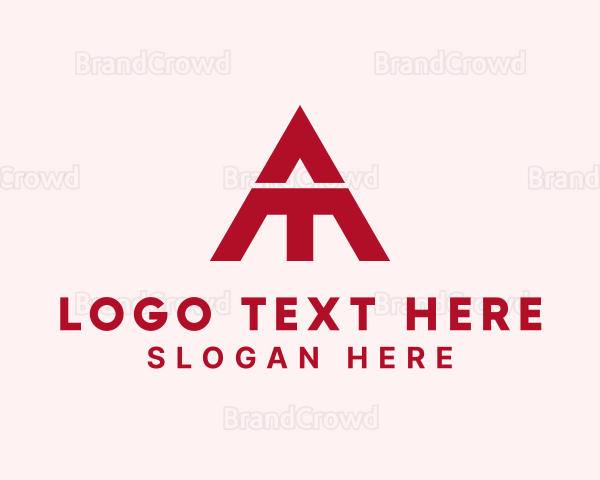 Modern Creative Business Letter AM Logo