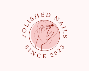 Nails - Beauty Hand Nails logo design