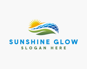 Sunlight - Solar Power Energy logo design