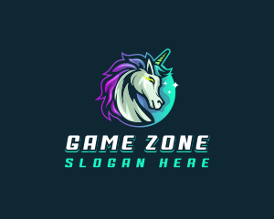 Unicorn Pegasus Gaming logo design