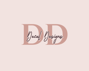 Elegant Feminine Beauty Salon logo design