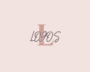 Letter - Elegant Feminine Beauty Salon logo design