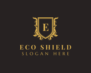 Premium Decorative Shield logo design