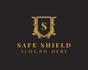 Premium Decorative Shield logo design