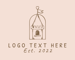 Princess - Fairytale Princess Castle logo design