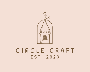 Fairytale Princess Castle logo design