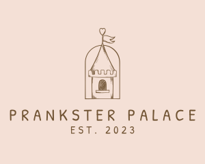 Fairytale Princess Castle logo design