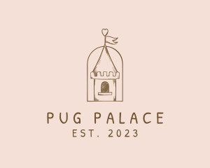 Fairytale Princess Castle logo design