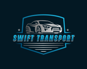 Automobile Car Transport logo design