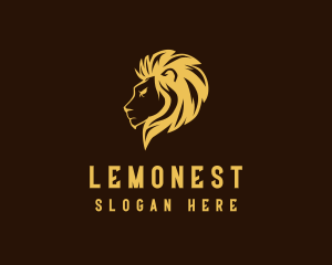 Business Ventures - Majestic Wild Lion logo design