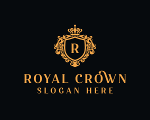 Royal Shield Monarchy logo design