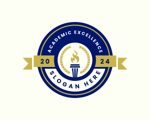 Scholarship - University Torch Education logo design