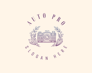 Retro Photography Camera  Logo