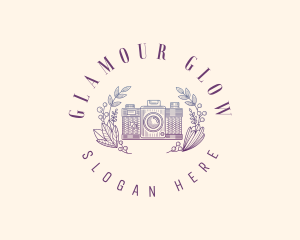 Retro Photography Camera  Logo