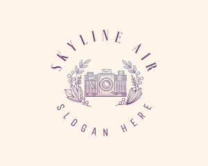 Retro Photography Camera  Logo