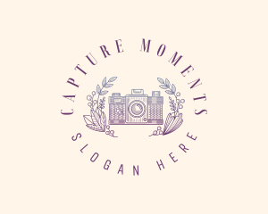 Retro Photography Camera  logo design