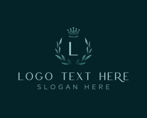 Insurance - Luxury Wreath Crown logo design