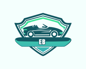 Racer - Gradient Car Race logo design