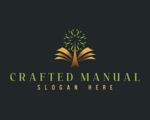 Manual - Academic Book Tree logo design