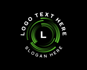 Developer - Lens AI Tech logo design