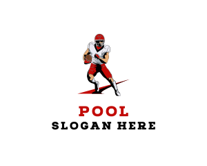 Football Game Player Logo