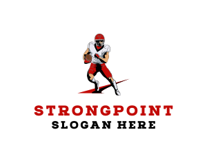 Football Game Player Logo