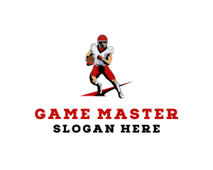 Player - Football Game Player logo design