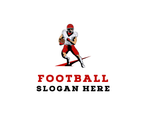 Football Game Player logo design