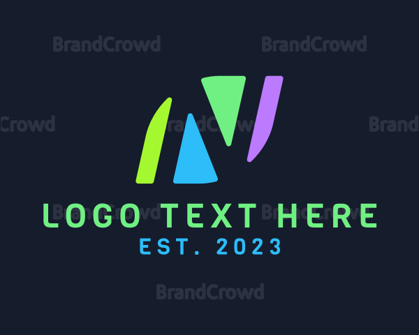 Modern Startup Generic Letter N Logo