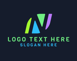 Modern Startup Generic Letter N Logo