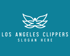 Wellness Angel Spa logo design