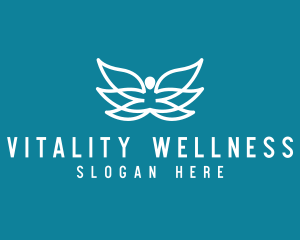 Wellness Angel Spa logo design