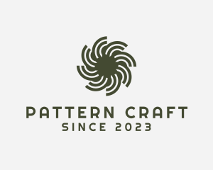 Sun Textile Pattern logo design