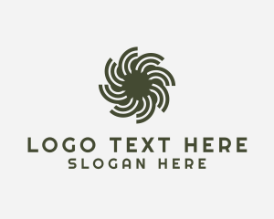 Sun Textile Pattern Logo