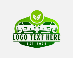 Leaf - Eco Car Energy logo design