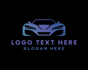 Sedan - Detailing Car Automotive logo design