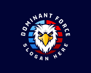 Eagle Flag Aviary logo design