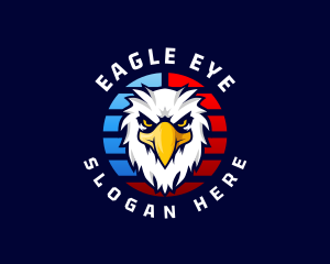 Eagle Flag Aviary logo design