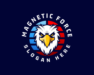 Eagle Flag Aviary logo design