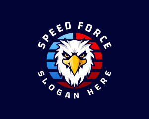 Eagle Flag Aviary logo design