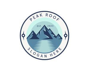 Mountain Peak Travel logo design