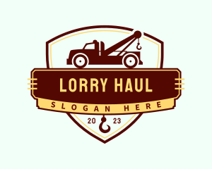 Automotive Tow Truck logo design